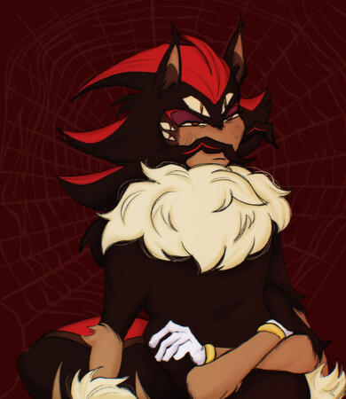 Art Fight attack with a redesigned character