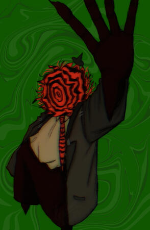 Art fight attack with an original character