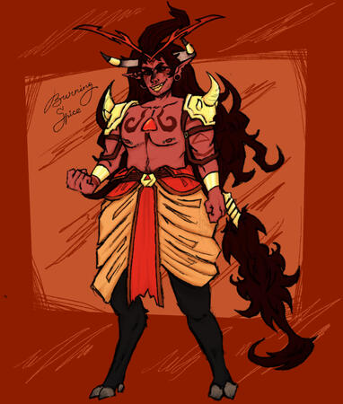 Redesign of a character from mobile game "Cookie Run: Kingdom"