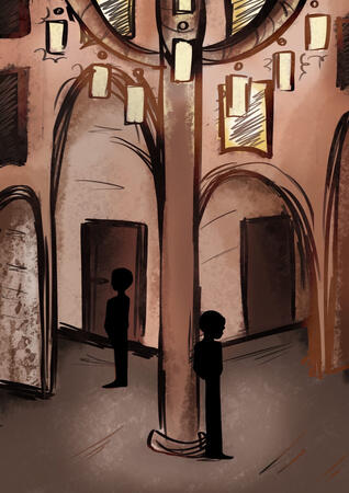 A design for an interior for a random architecture